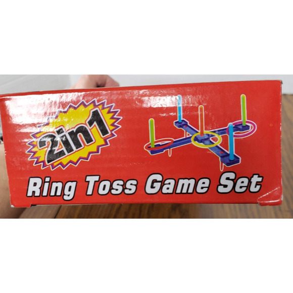 2 in1 Sport Toy Series Ring Toss Game Set Ages 3 + - Picture 5 of 5